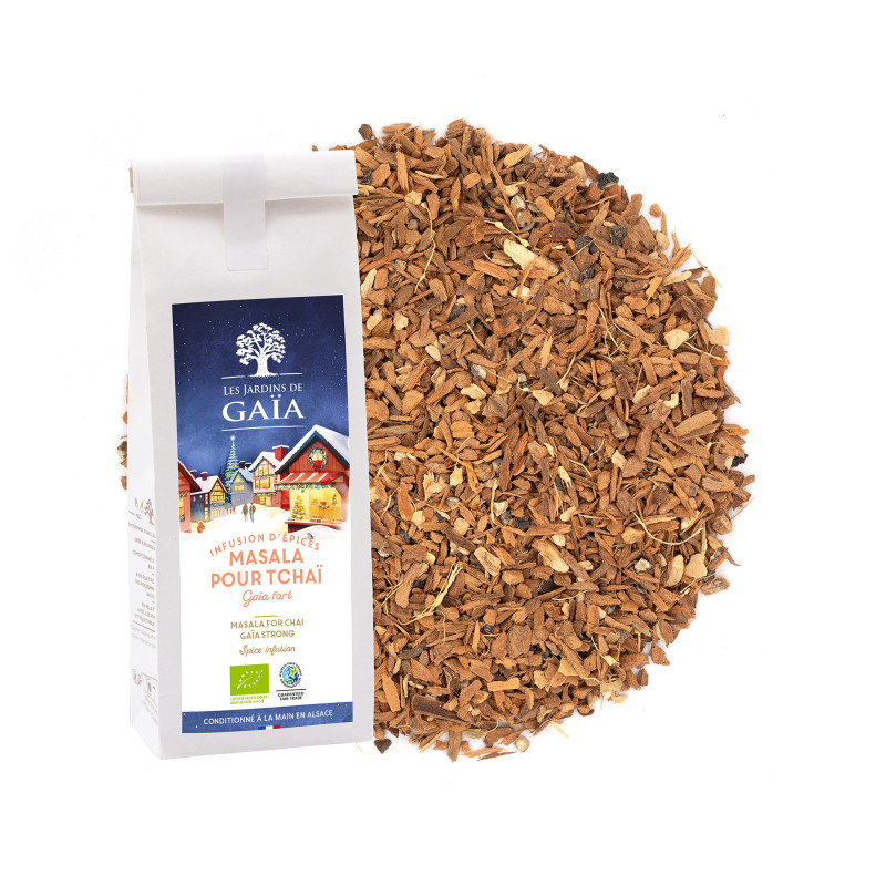 Mélange d'épices Masala pour Tchaï bio - Gaïa Fort