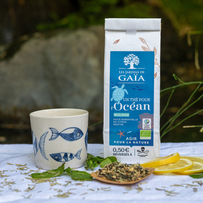 Un thé pour l'Océan - Thé wulong bio - Citron - Menthe