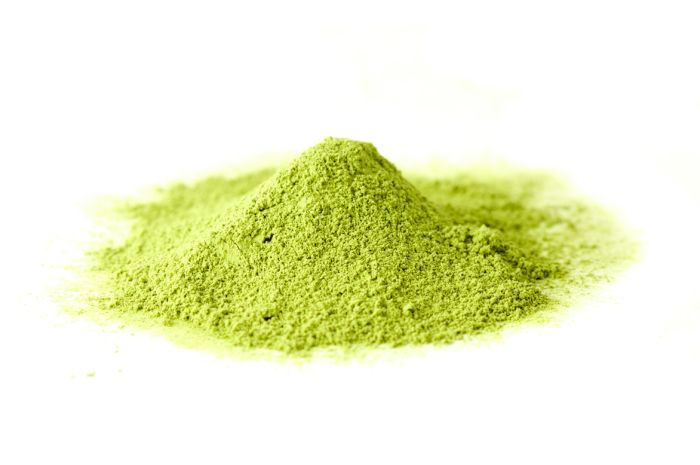 Thé Matcha Bio Japonais. Cérémonie Thé Vert Matcha en Poudre. Matcha Green  Tea Produit au Japon